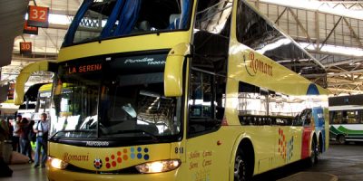 Buses Romani en Santiago